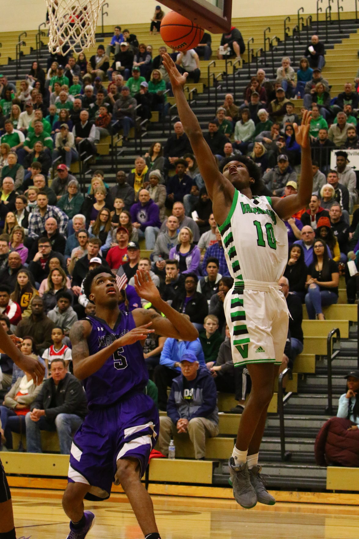 Gallery: Chesterton Sectional - Valparaiso vs. Merrillville boys basketball